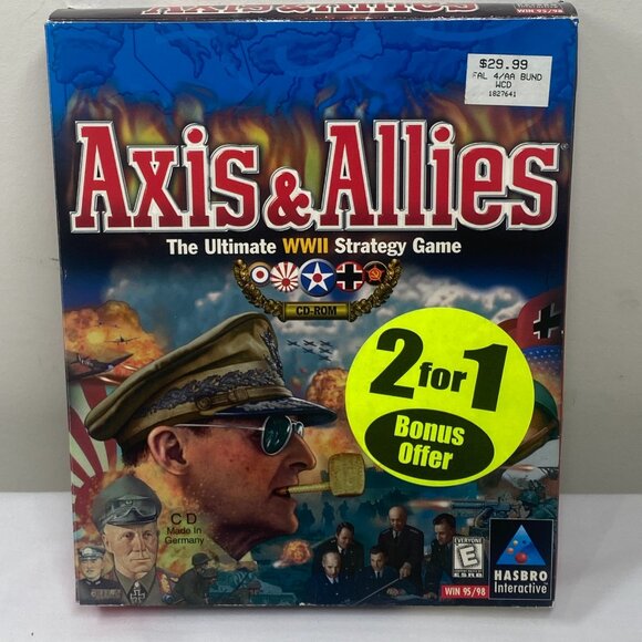 PC Computer Game Axis & Allies - Win 95-98 - Picture 1 of 11